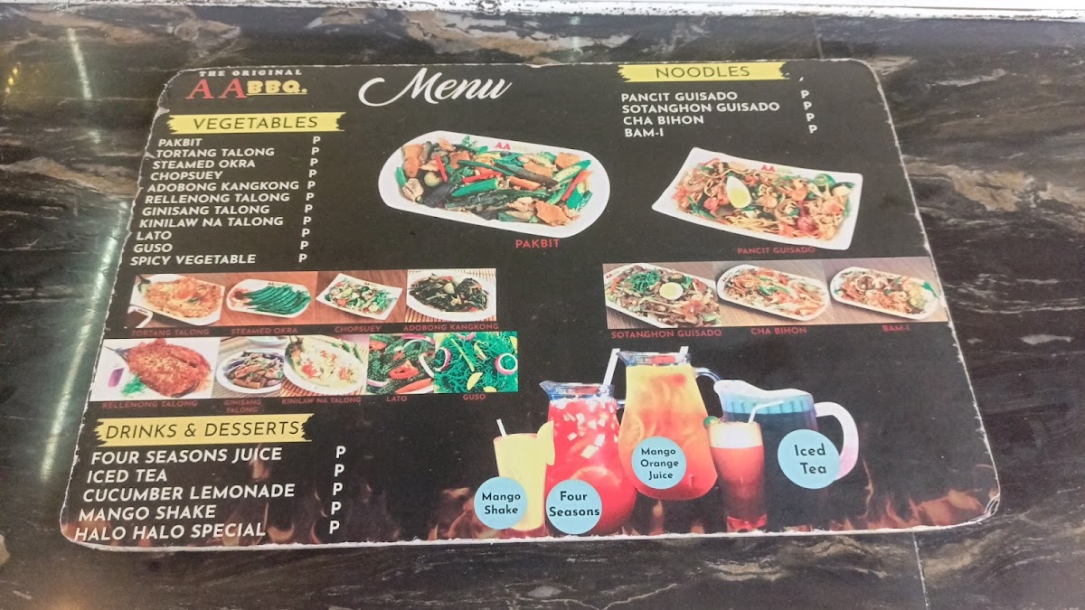 AA BBQ Menu - Image 3