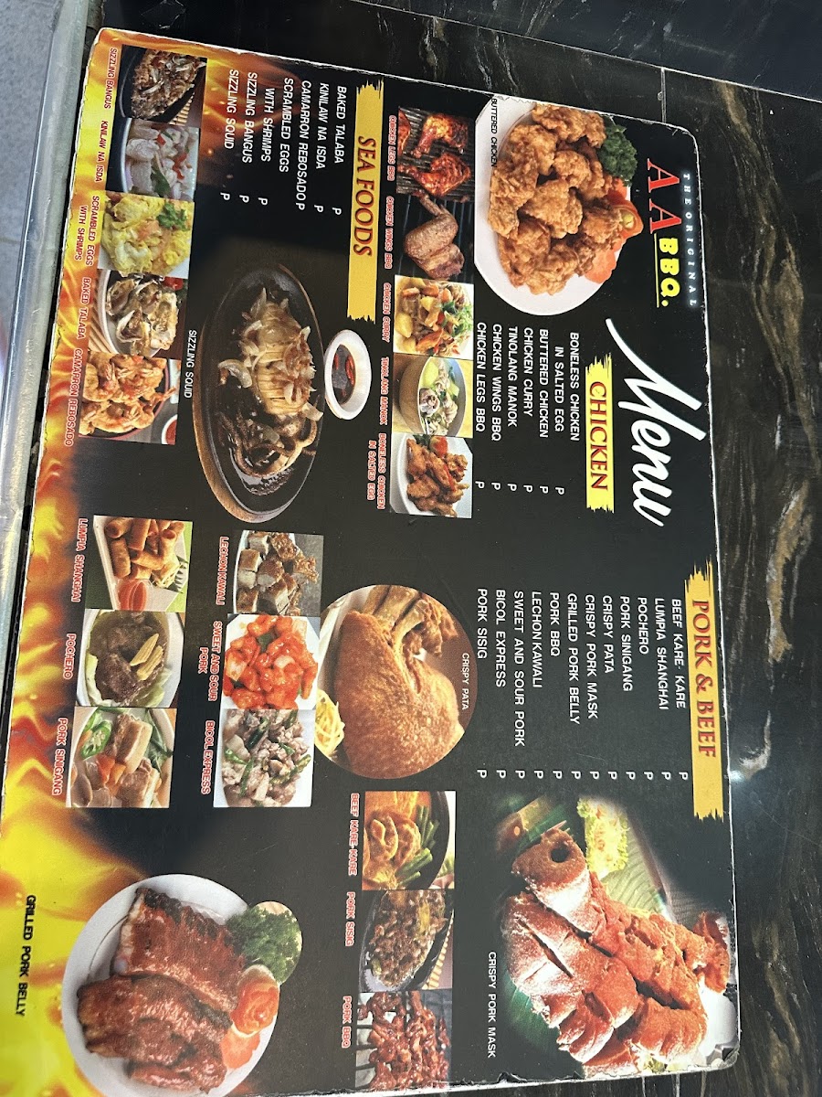 AA BBQ Menu - Image 5